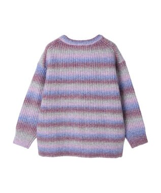 AMERICAN HOLIC グラデーションニットカーディガン Purple