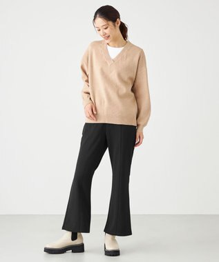 SHARE PARK LADIES カットジョーゼットボトムス