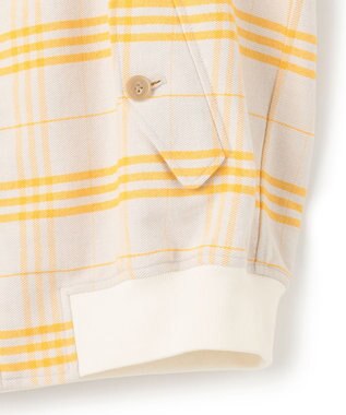 J.PRESS MEN 【J.PRESS ORIGINALS】Roy Twill Check Golf Jacket / Japan Made イエロー系3