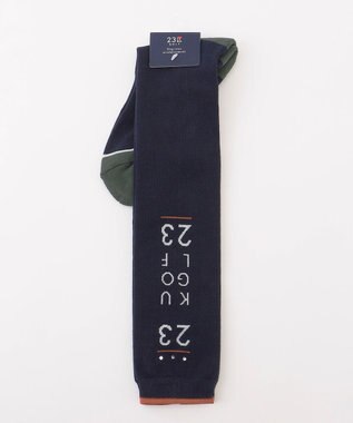 23区GOLF 【WOMEN】ハイソックス ネイビー系