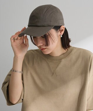 Green Parks ｅｖｅｒｙｗａｌｋ．ウ゛ィンテージレザーロゴキャップ Brown