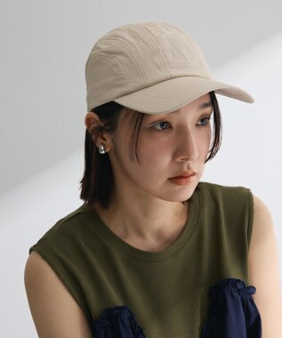 Green Parks ｅｖｅｒｙｗａｌｋ．ウ゛ィンテージレザーロゴキャップ Ivory