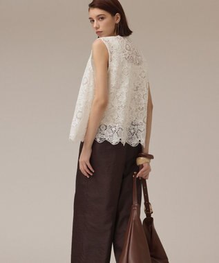レース刺繍ベスト