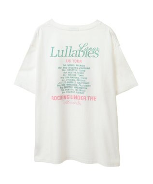 earth music&ecology ツアープリントＴシャツ Off White