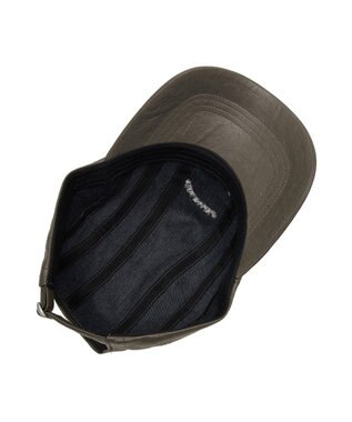 Green Parks ｅｖｅｒｙｗａｌｋ．ウ゛ィンテージレザーロゴキャップ Brown