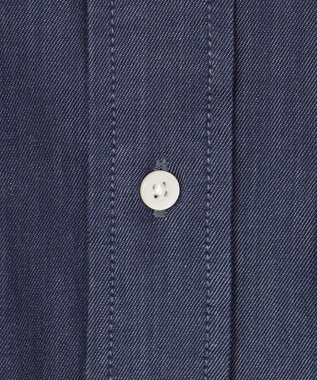 J.PRESS YORK STREET 【UNISEX】コットンライトオンスデニム シャツ / B.D. ネイビー系