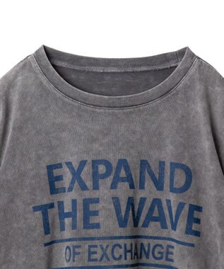 WEGO ヴィンテージウォッシュドロストロンT ライトグレー