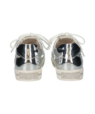 Bridget Birkin 【Bridget Birkin】サイドギャザービジュースニーカー シルバー