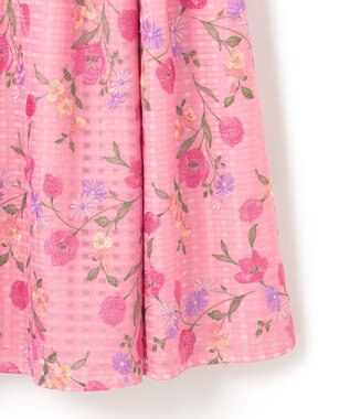 TOCCA 【洗える・消臭】TULIP EMBROIDERY ドレス ピンク系