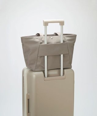 TOPKAPI 【Breath TOPKAPI】SLANT スラント ナイロン ユーティリティ トートバッグ 　A4 / 軽量 グレー