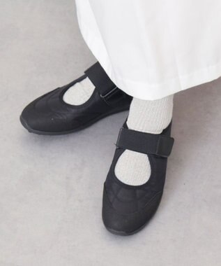 Bridget Birkin 【PARADIS COULEUR】ロープロファイルメリージェーンスニーカー ブラックコンビ