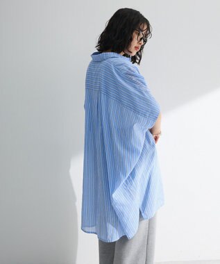 Green Parks Ｉ　ボイルポンチョチュニック Stripe