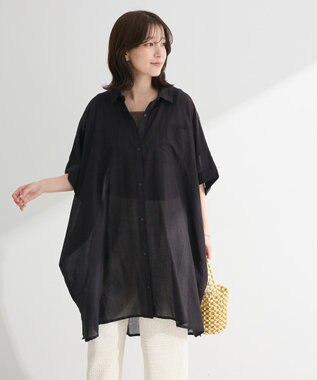 Green Parks Ｉ　ボイルポンチョチュニック Stripe