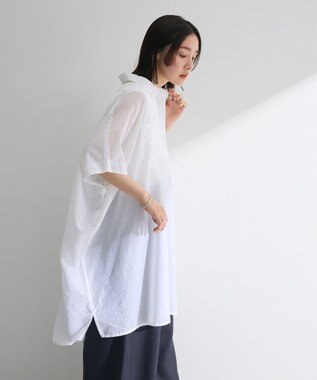 Green Parks Ｉ　ボイルポンチョチュニック Stripe