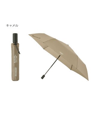 MOONBAT MACKINTOSH PHILOSOPHY(マッキントッシュ フィロソフィー) Birbrella AUTO-JUMP 無地 バーブレラ 自動開閉 雨傘 折りたたみ傘 キャメル