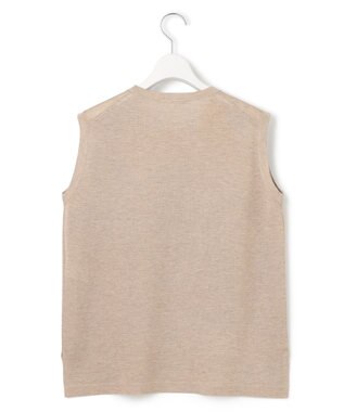 23区 【CanCam10月号掲載/新色追加】シャイニーシアー ノースリーブ ニット ベージュ系