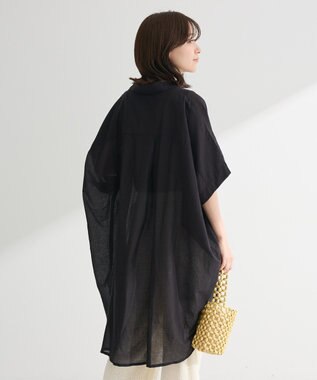 Green Parks Ｉ　ボイルポンチョチュニック Stripe