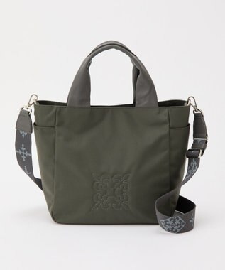 russet 【撥水】《WEB限定》コーデュラナイロン2WAYトートバッグ（CE-1813-WEB） Gray