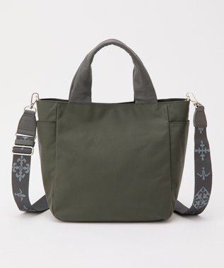 russet 【撥水】《WEB限定》コーデュラナイロン2WAYトートバッグ（CE-1813-WEB） Gray