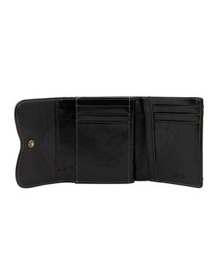 ANNA SUI リーブル 口金二つ折り財布 クロ