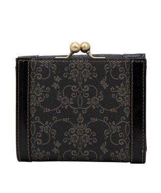 ANNA SUI リーブル 口金二つ折り財布 クロ