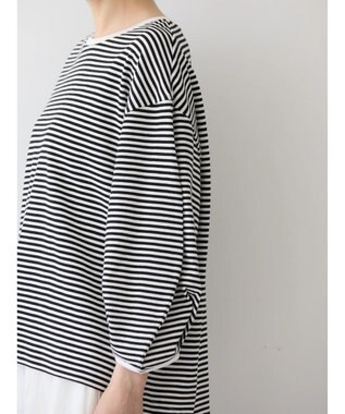 AMERICAN HOLIC ＵＶカット７分袖タックプルオーバー Border