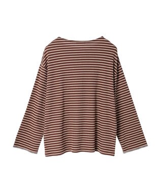 CRAFT STANDARD BOUTIQUE ボーダーワッフルプルオーバー Brown