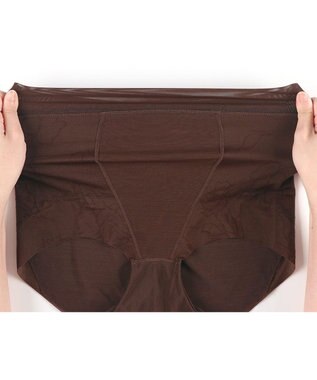 WACOAL ガードル ショート丈 高くヒップアップ 下腹部もすっきり ラクな着用感 レディース メッシュタイプ GRC326 /ワコール シナモンブラウン