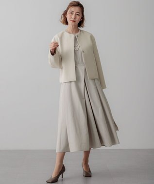 23区 【VERYコラボ】ラスタークロス タックワンピース ネイビー系