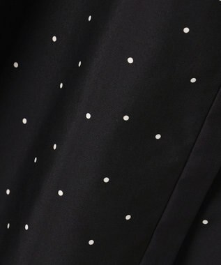 UNFILO L フライヨーク ワンピース ブラックドット