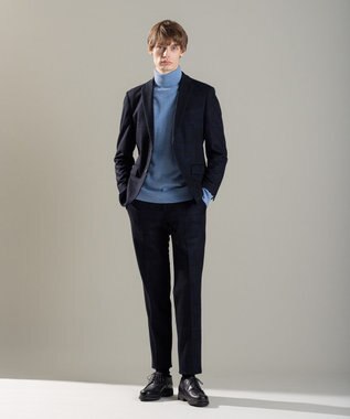 JOSEPH HOMME パッチジャガードジャージー / CITY ネイビー系3