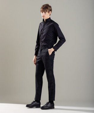 JOSEPH HOMME パッチジャガードジャージー / CITY グレー系3