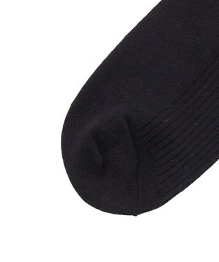 WEGO リブ無地ソックス（R） ブラック