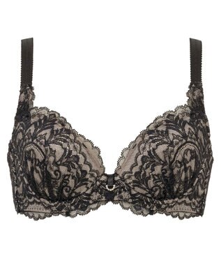 BRADELIS New York 【BRADELIS New York/ 育乳ブラ・STEP2 寄せる】ベルステップ2ブラ25S1 ブラデリス 補正 ブラジャー 谷間を作るブラ ブラック