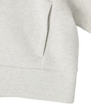 earth music&ecology エアもちフーディブルゾン Gray Mixture