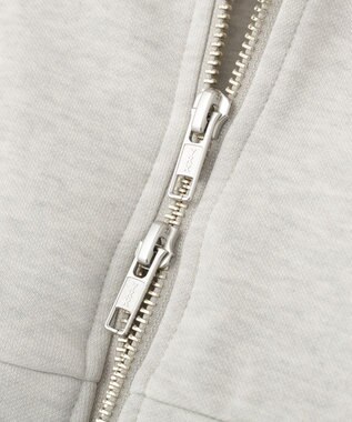 earth music&ecology エアもちフーディブルゾン Gray Mixture