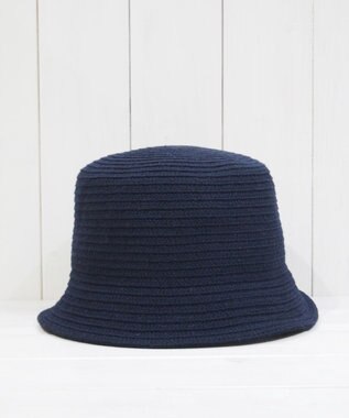 石田製帽 エコリウール　バケットハット ネイビー