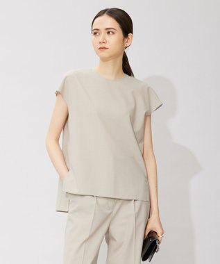  【洗える】 サマーウールトロ ブラウス