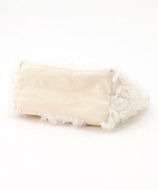 TOCCA IN THE GARDEN キャンバストートバッグ オフ系