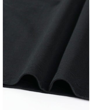 une nana cool 【綿100%】60/2 やわらか天竺 半袖開襟パジャマ MADE WITH LIBERTY FABRIC ブラック