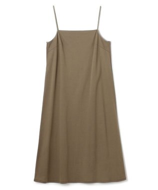 BEIGE， 【WEB限定】RUTILE / ジャージーワンピース Khaki