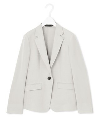 ICB 【先行予約】 レーヨンライクトロ テーラードジャケット ライトグレー