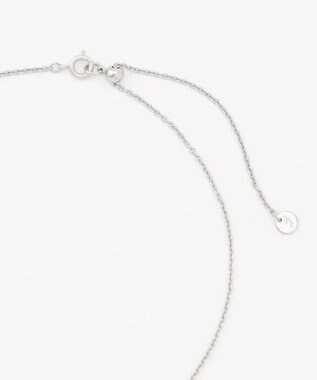 自由区 オーバルアセチメタル ネックレス マットシルバー