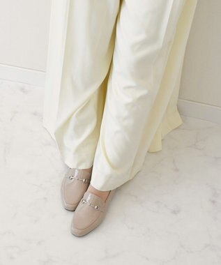 Bridget Birkin 【Bridget Birkin】ビット付きレインシューズ ベージュエナメル