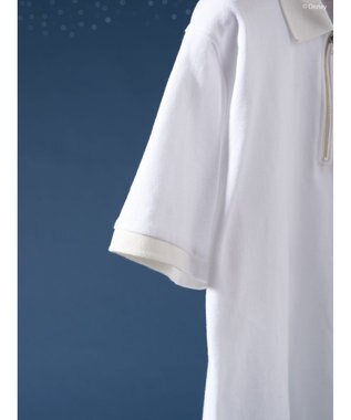 AMERICAN HOLIC ハーフジップポロシャツ／Ｐｅｔｅｒ　Ｐａｎ Off White