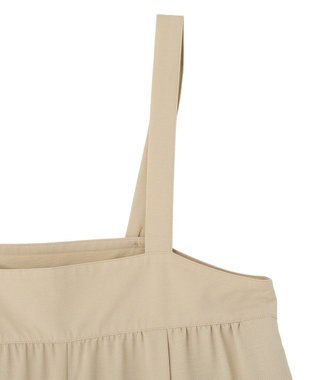 Green Parks スカーチョサロペット Beige