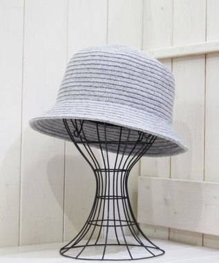 石田製帽 エコリウール　バケットハット グレー