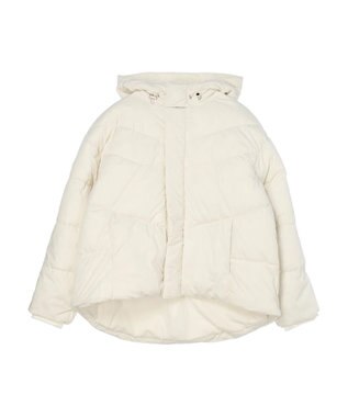 AMERICAN HOLIC キルポカカラフルポケッタブルフードコート Ivory