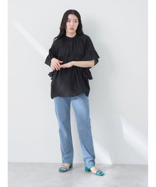 earth music&ecology ストレートフィットデニム Indigo