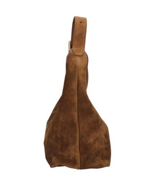 INTER-CHAUSSURES 【CHRISTIAN VILLA】ソフトルックストートバッグ ブラウンコンビ